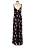 1.State 100% Polyester Floral Black Jumpsuit Size XS - photo 2