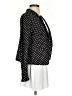 Ann Taylor LOFT 100% Cotton Polka Dots Black Cardigan Size 2 - photo 4