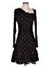 Rails 100% Polyester Polka Dots Black Cocktail Dress Size M - photo 1