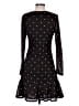 Rails 100% Polyester Polka Dots Black Cocktail Dress Size M - photo 2