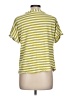 Notations 100% Cotton Yellow Short Sleeve Polo Size L - photo 2