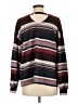 Desigual Stripes Burgundy Pullover Sweater Size L - photo 2