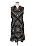Talbots Paisley Black Casual Dress Size XL (petite) - photo 1