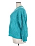 Evri Solid Teal Pullover Sweater Size 2X - photo 5