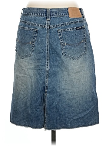 Squeeze Denim Skirt (view 2)
