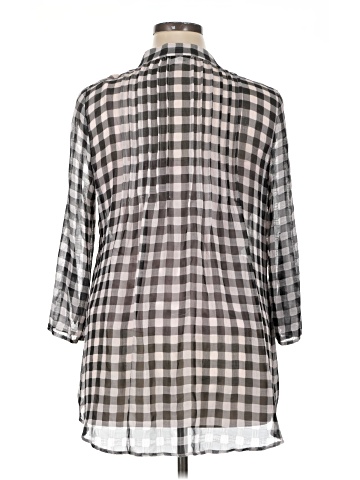 Takara 3/4 Sleeve Button-Down Shirt (view 2)