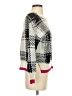 Aqua Plaid White Pullover Sweater Size XS - photo 4