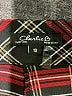 Charlie Plaid Red Casual Pants Size 10 - photo 7