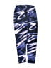 Adidas 100% Polyester Graphic Blue Active Pants Size 6 - photo 1