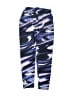 Adidas 100% Polyester Graphic Blue Active Pants Size 6 - photo 2