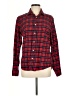 Slate & Stone 100% Cotton Plaid Red Long Sleeve Button-Down Shirt Size M - photo 1
