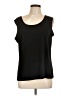 Carolyn Strauss Black Sleeveless Top Size L - photo 1