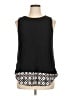 Ann Taylor LOFT 100% Cotton Black Sleeveless Blouse Size XL - photo 1