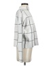 Adrienne Vittadini Checkered-gingham Silver Turtleneck Sweater Size S - photo 4
