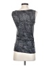 Ann Taylor Silver Sleeveless T-Shirt Size XS - photo 2
