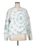 Time and Tru 100% Cotton Tie-dye Teal Sweatshirt Size XL - photo 1