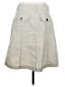 Willi Smith 100% Cotton Ivory Casual Skirt Size 4 - photo 2
