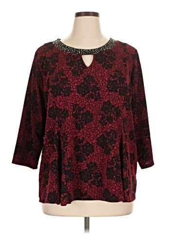 Kim Rogers 3/4 Sleeve Blouse (view 1)