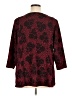 Kim Rogers Burgundy 3/4 Sleeve Blouse Size 2X - photo 2