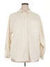 A New Day Solid Ivory Long Sleeve Blouse Size XXL - photo 1