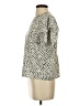 Shein 100% Polyester Animal Print Ivory Short Sleeve Top Size S - photo 5