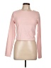 Francesca's Pink Sweatshirt Size L - photo 1