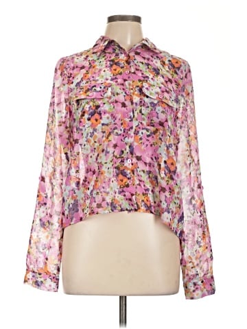 Passport Long Sleeve Blouse (view 1)