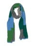 Fraas Green Blue Scarf One size - photo 1