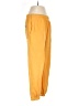 Assorted Brands Solid Yellow Track Pants Size S - photo 4