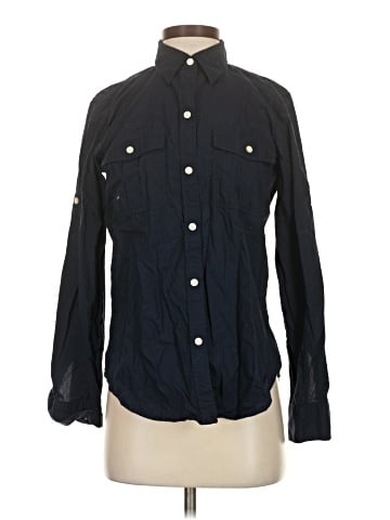 Lauren Jeans Co. Long Sleeve Button-Down Shirt (view 1)