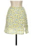 Princess Polly 100% Polyester Print Yellow Casual Skirt Size 0 - photo 1