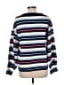 Ann Taylor Stripes Blue Pullover Sweater Size L - photo 2