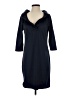Gretchen Scott Designs Solid Blue Casual Dress Size S - photo 1