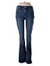 Chico's Hearts Blue Jeans Size Sm (0) - photo 1