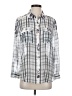Paige 100% Silk Gray Blouse Size S - photo 1