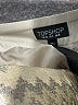 Topshop Argyle Silver Casual Skirt Size 4 - photo 3