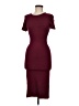 THAMARA CAPELÃO Burgundy Cocktail Dress Size M - photo 1