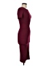 THAMARA CAPELÃO Burgundy Cocktail Dress Size M - photo 4
