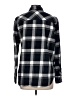 Eddie Bauer 100% Cotton Plaid Black Long Sleeve Button-Down Shirt Size L - photo 2