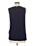 MICHAEL Michael Kors Blue Sleeveless Blouse Size M - photo 2