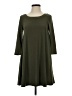 Leith Solid Green Casual Dress Size XS - photo 1