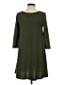 Leith Solid Green Casual Dress Size XS - photo 2