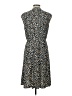 BCBGMAXAZRIA Animal Print Blue Casual Dress Size L - photo 2