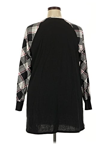 Cacique 3/4 Sleeve Henley (view 2)