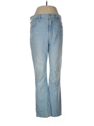 Madewell Slim Demi-Boot Jeans in Bellmeade Wash (view 1)