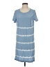 Hem & Thread Tie-dye Blue Casual Dress Size S - photo 1