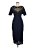 Assorted Brands 100% Rayon Blue Cocktail Dress Size M - photo 1