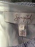 Scripted Blue Cocktail Dress Size S - photo 7