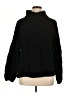 Seven7 100% Polyester Solid Black Turtleneck Sweater Size XL - photo 1