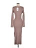 12th Tribe Brown Cocktail Dress Size M - photo 2